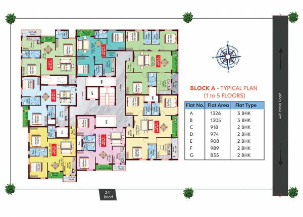  gp-homes-elanza Elanza Cluster Plan