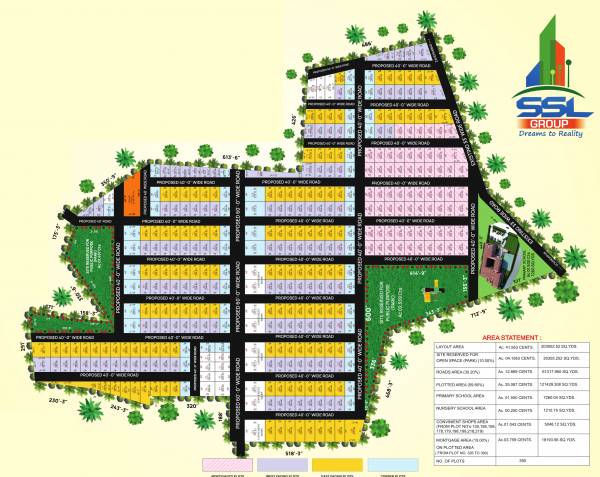  fortune-village Layout Plan