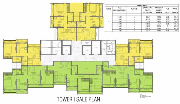  nakshatra-veda Wing I Cluster Plan