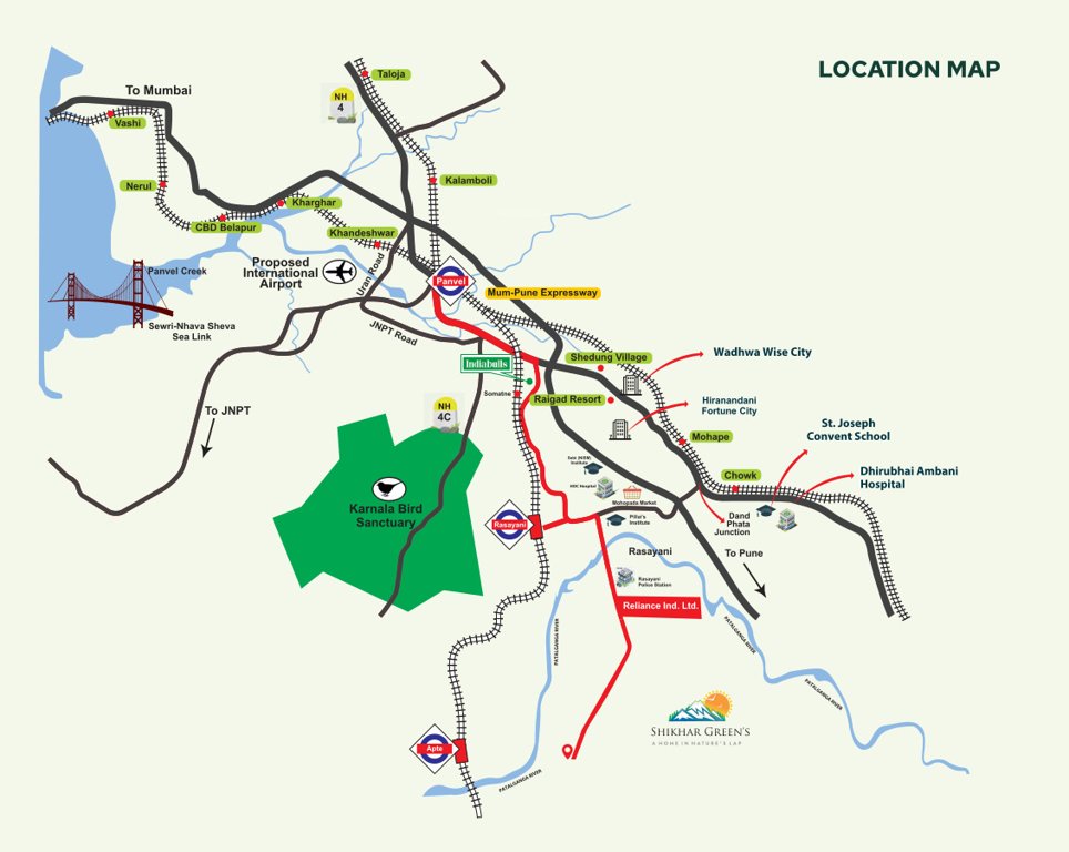  greens Location Plan