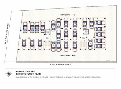  valencia-riverside-apartment Wing A Cluster Plan for ground Floor