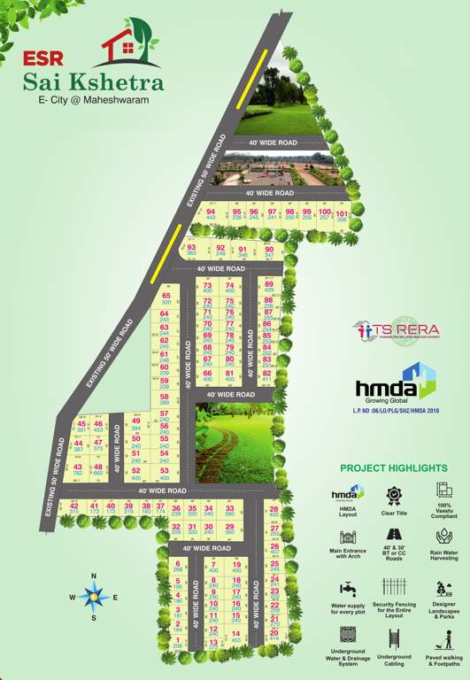  sai kshetra Layout Plan