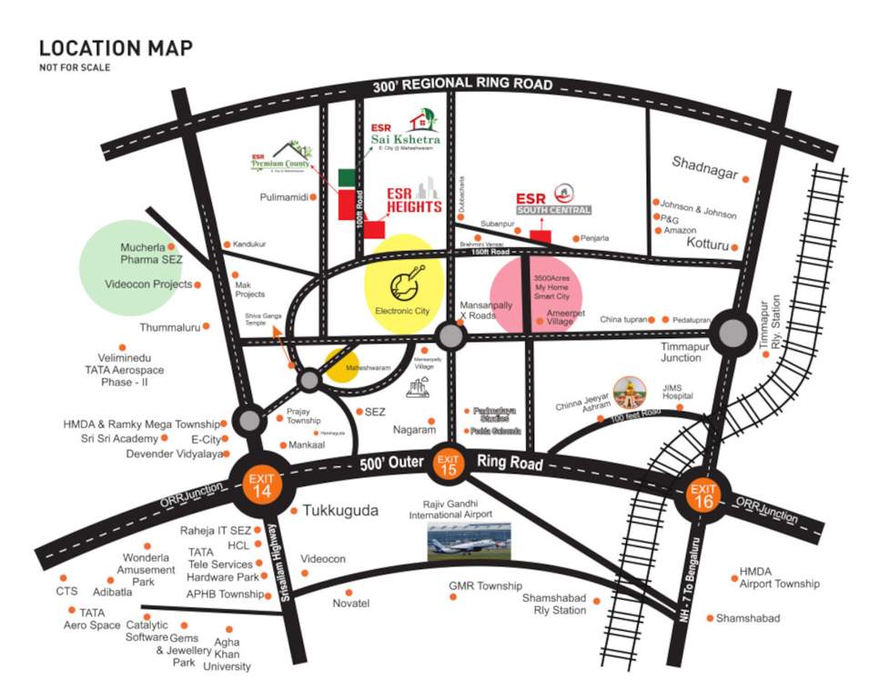  sai kshetra Location Plan