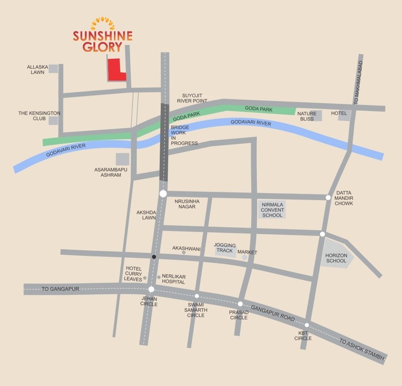  sunshine glory Location Plan