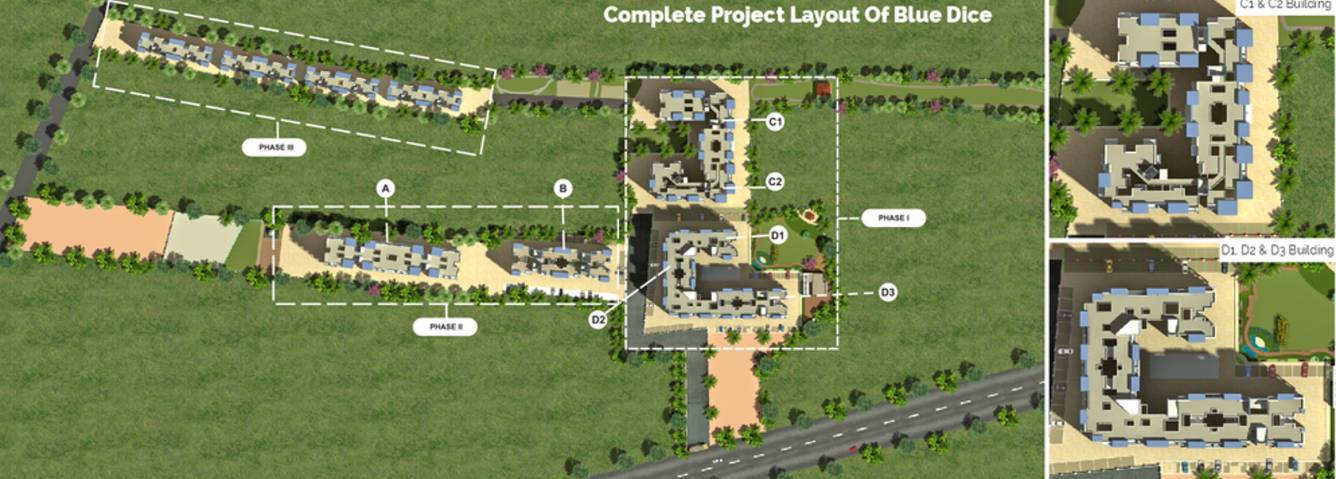  blue dice phase iii Layout Plan