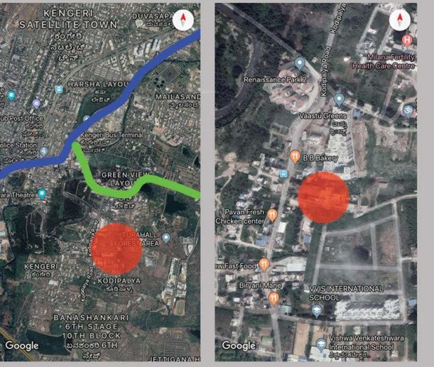  majestic Location Plan