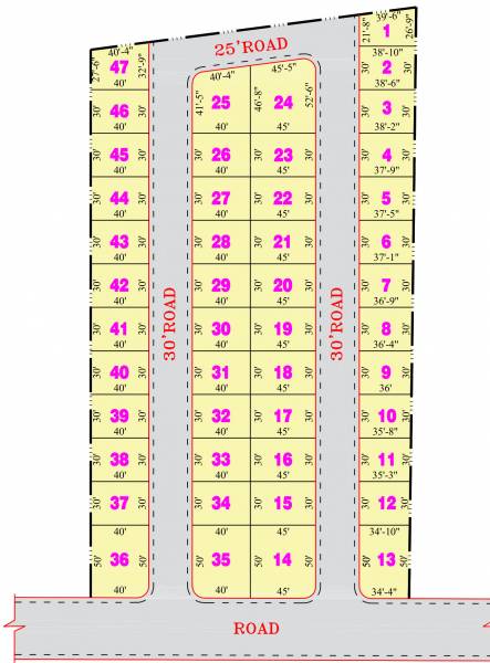  siri-garden Layout Plan