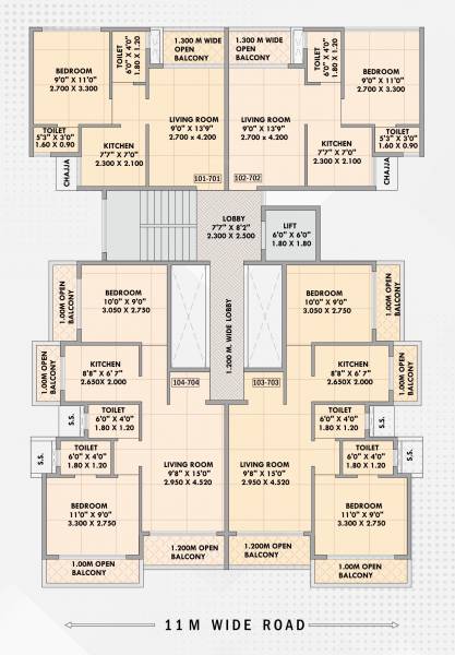  shreeji-aura Shreeji Aura Cluster Plan