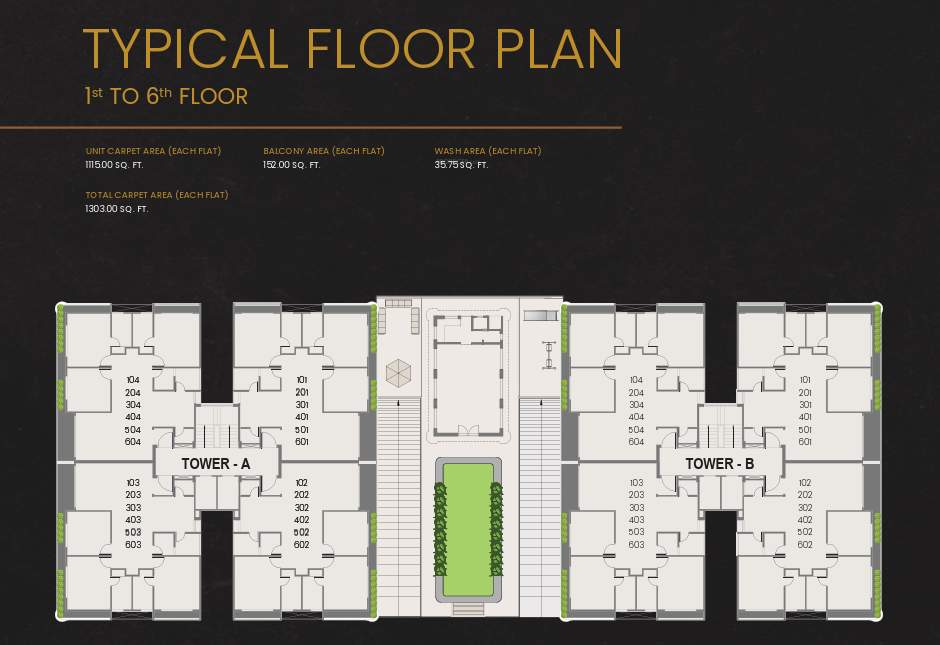 manorath 56 Tower A Cluster Plan