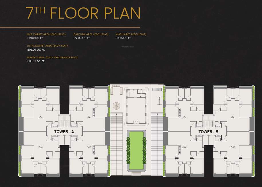 manorath 56 Tower B Cluster Plan