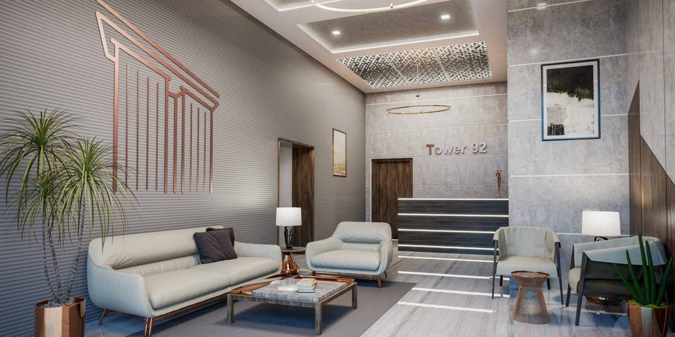  crown towers Living Area