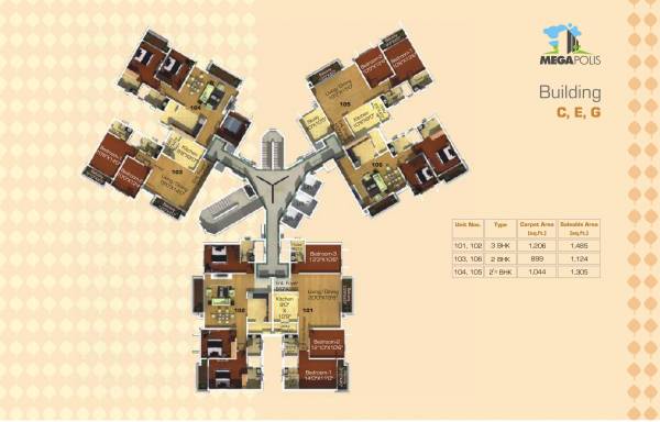  megapolis-mystic-g G Cluster Plan