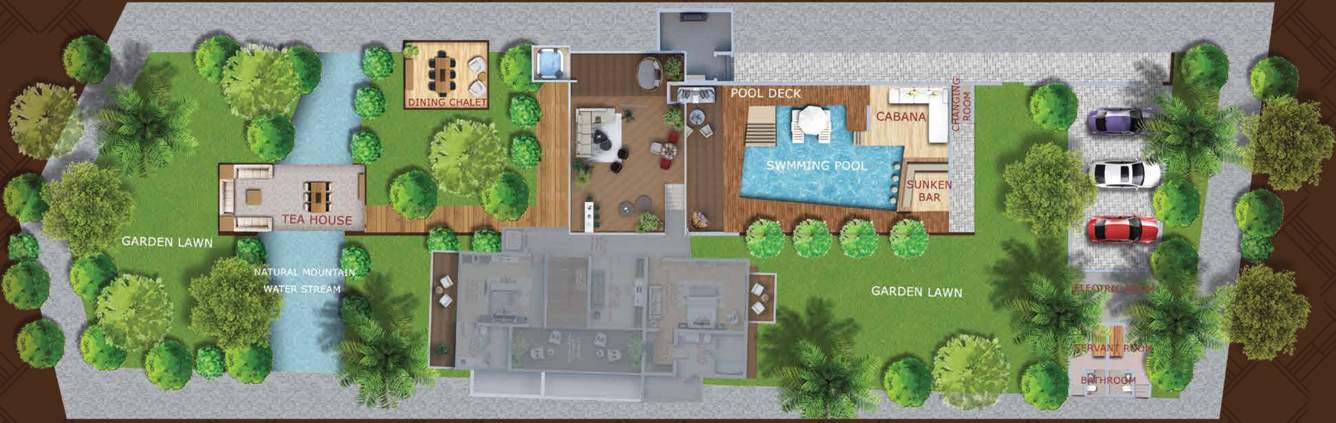  elanza bungalow Master Plan