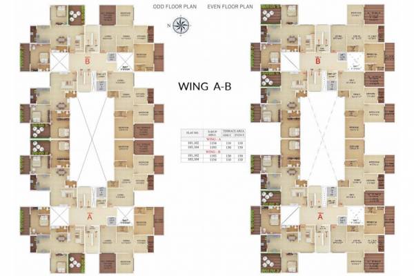 Wing A Cluster Plan jayanti-nagari-vii-wing-a-b Wing A Cluster Plan