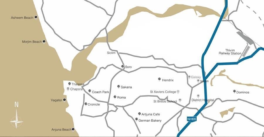  casa aurea Location Plan