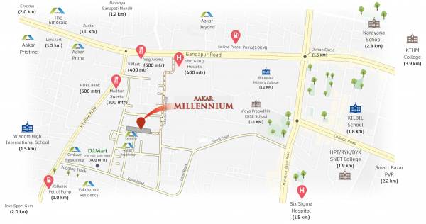  millennium Location Plan