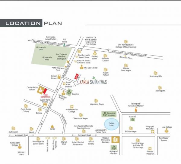 Location Plan kamla-sahaniwas Location Plan