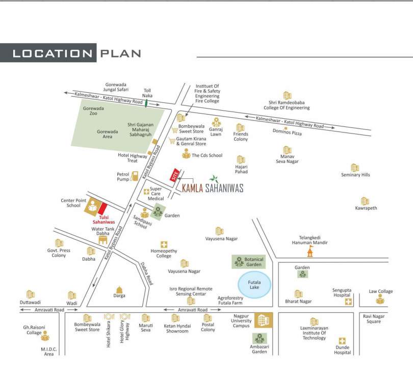  kamla sahaniwas Location Plan
