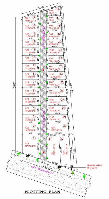  kanha greens Layout Plan