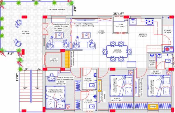  nest Nest Cluster Plan For Typical Floor Plan