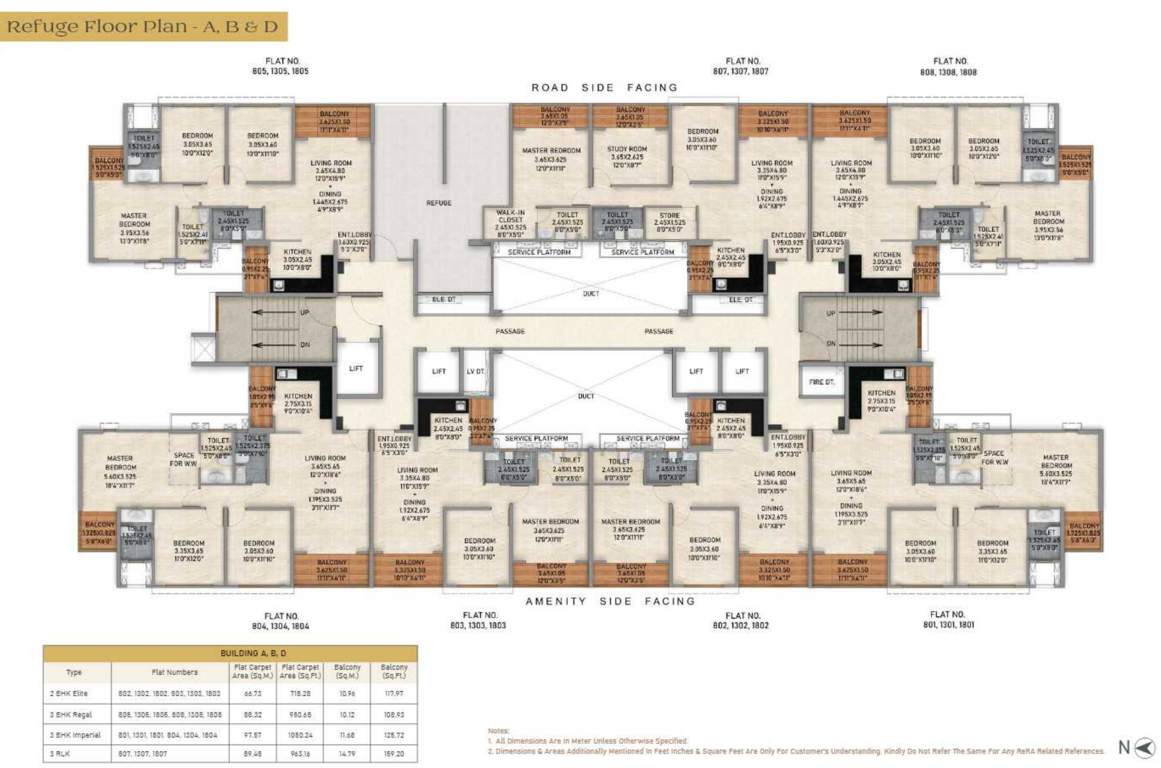  life republic aros phase 1 Building A,B And D Cluster Plan for Refugee Floor