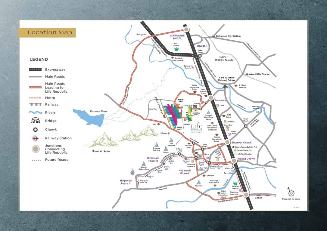  life republic aros Location Plan