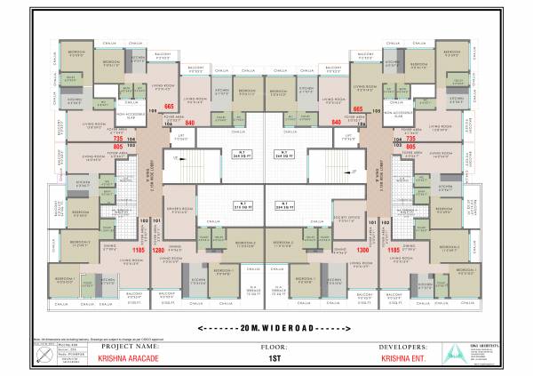  arcade Arcade Cluster Plan