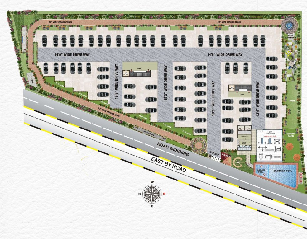  sundew Block A Cluster Plan