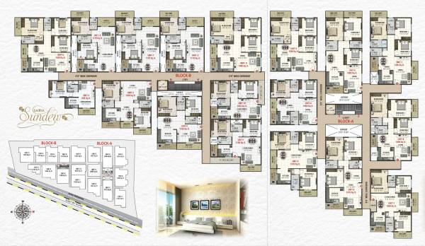  sundew Block A Cluster Plan