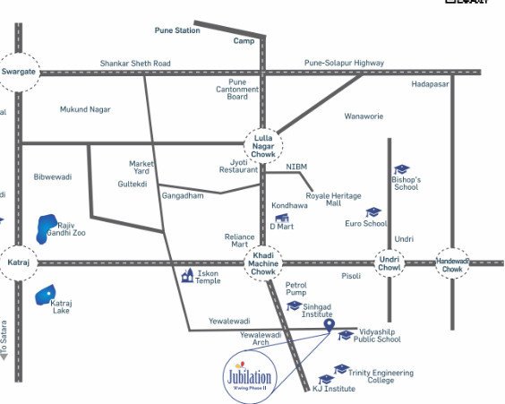  jubilation a wing phase ii Location Plan
