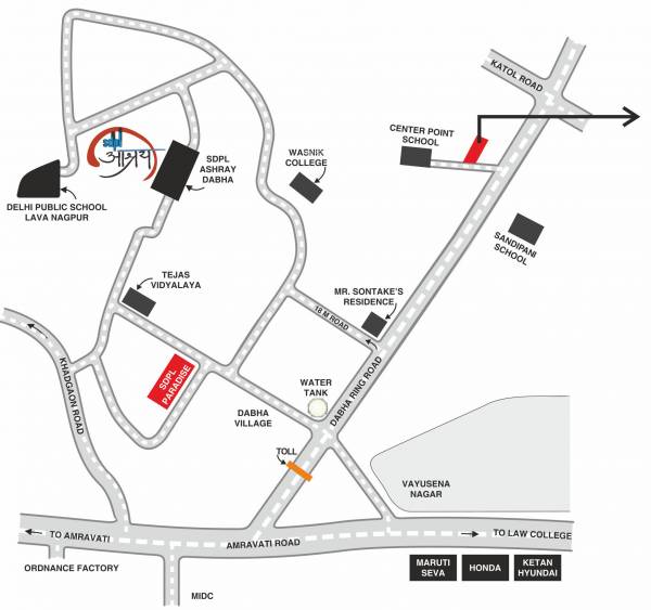 Location Plan sdpl-aashray-hazaripahad-ii Location Plan