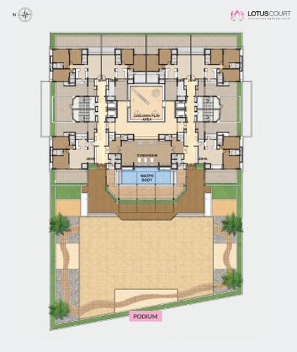  lotus-court-phase-ii Layout Plan