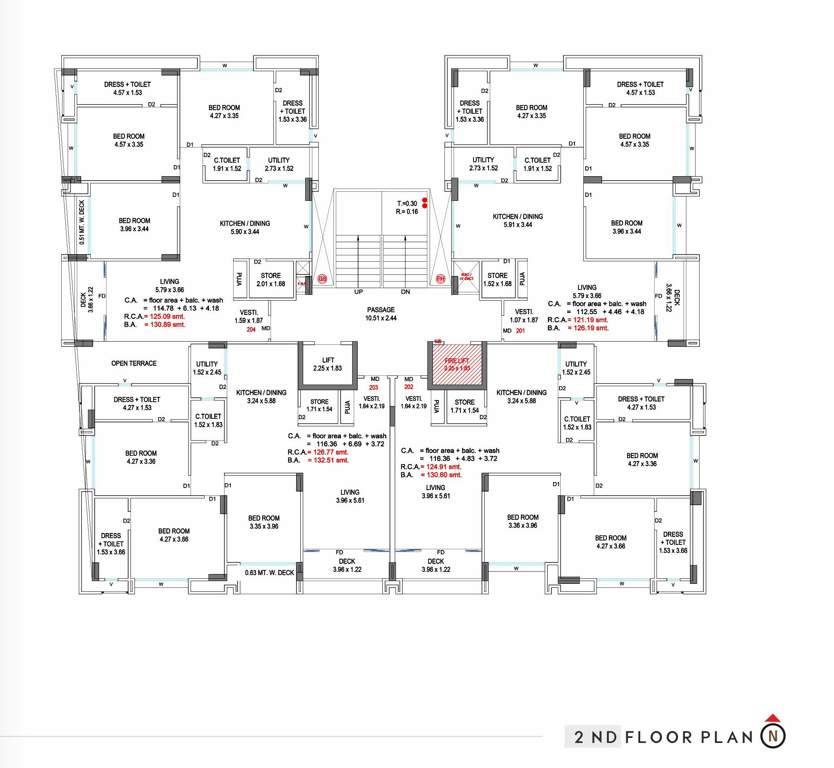  serenity Serenity Cluster Plan for 2nd Floor