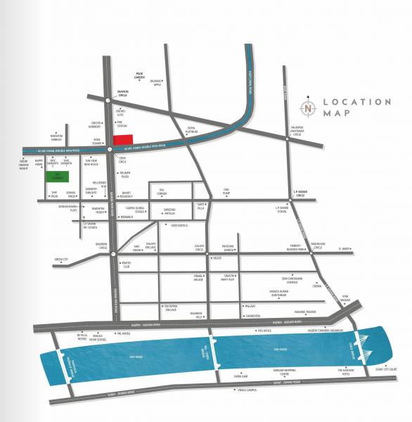  serenity Location Plan