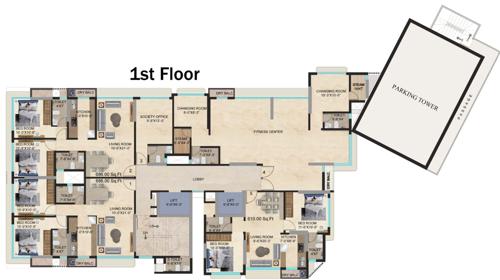  gracia Gracia Cluster Plan for 1st Floor