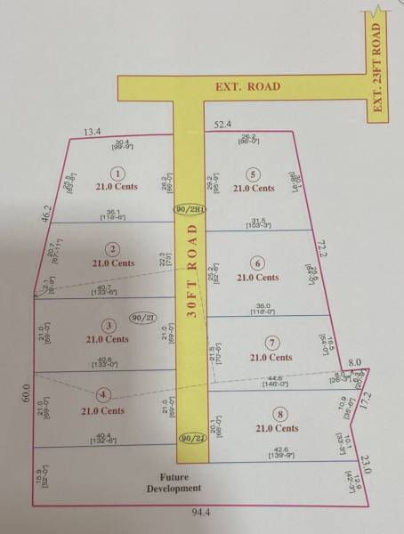  vijaya-farms Layout Plan