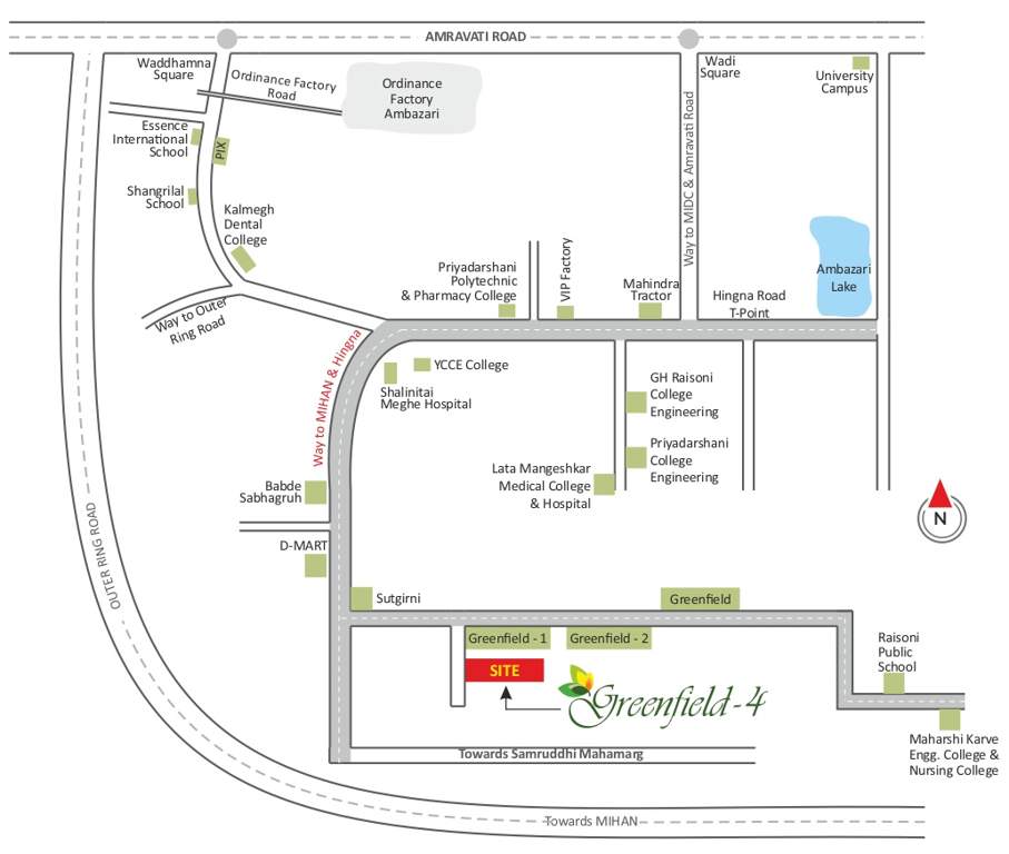  greenfield 4 Location Plan