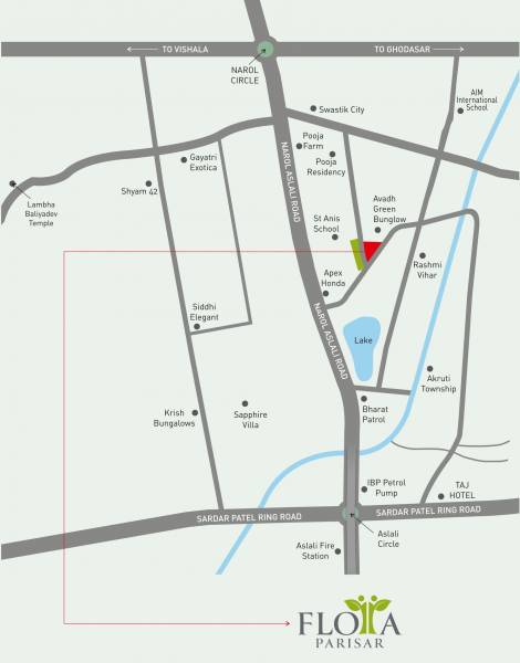  florra-parisar Location Plan