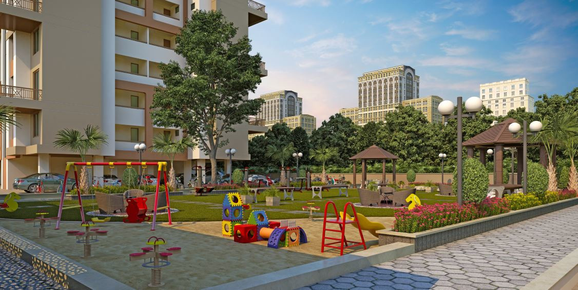  aavishkar a and e wing Children's play area