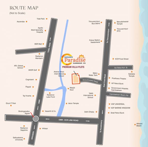 Location Plan paradise Location Plan