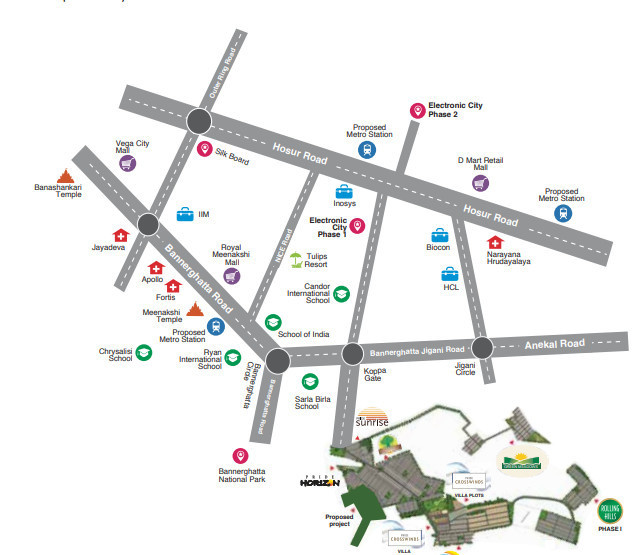  sunrise Location Plan