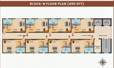  shrinivasa-temple-town Block B Cluster Plan