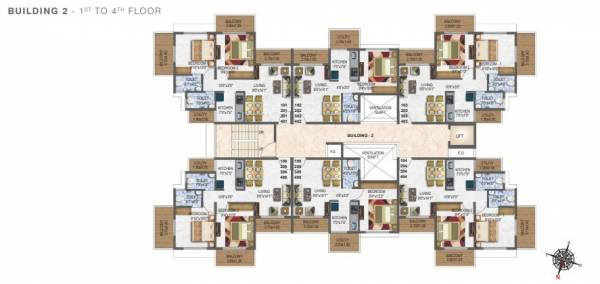  pride Building 1 Cluster Plan