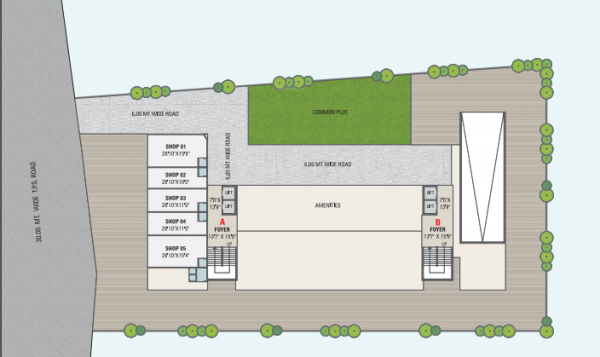  shree-radhe-hills Layout Plan