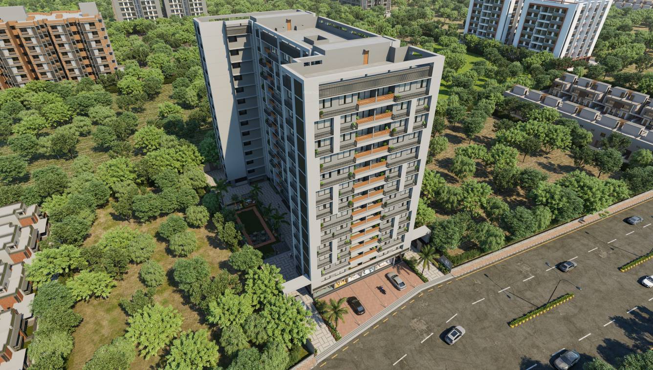  shree radhe hills Elevation