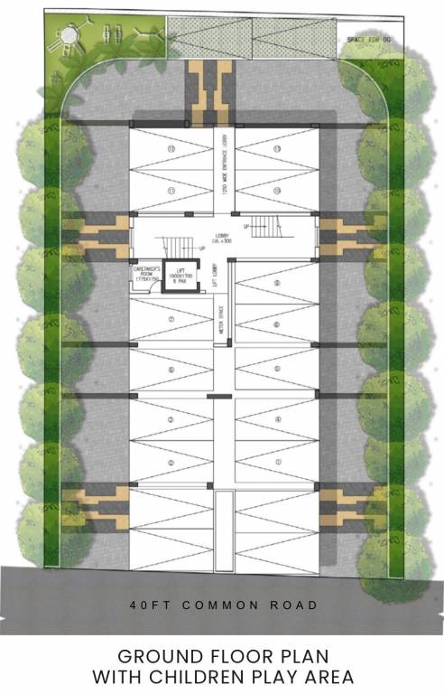  pratham Pratham Cluster Plan for ground Floor