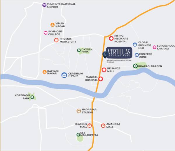  vertillas Location Plan