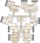 Building I Cluster Plan For Typical Floor Plan life-park Building I Cluster Plan For Typical Floor Plan