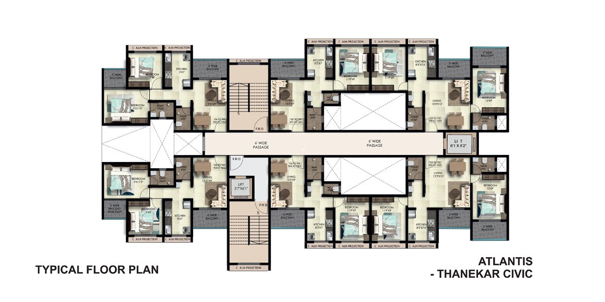  civic B Wing Eureka Cluster Plan