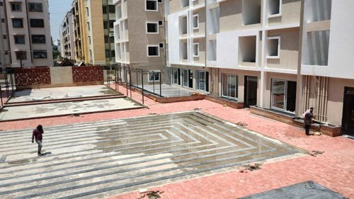  krishna-kunj-central-courtyard Krishna Kunj Central Courtyard Construction Status May-24
